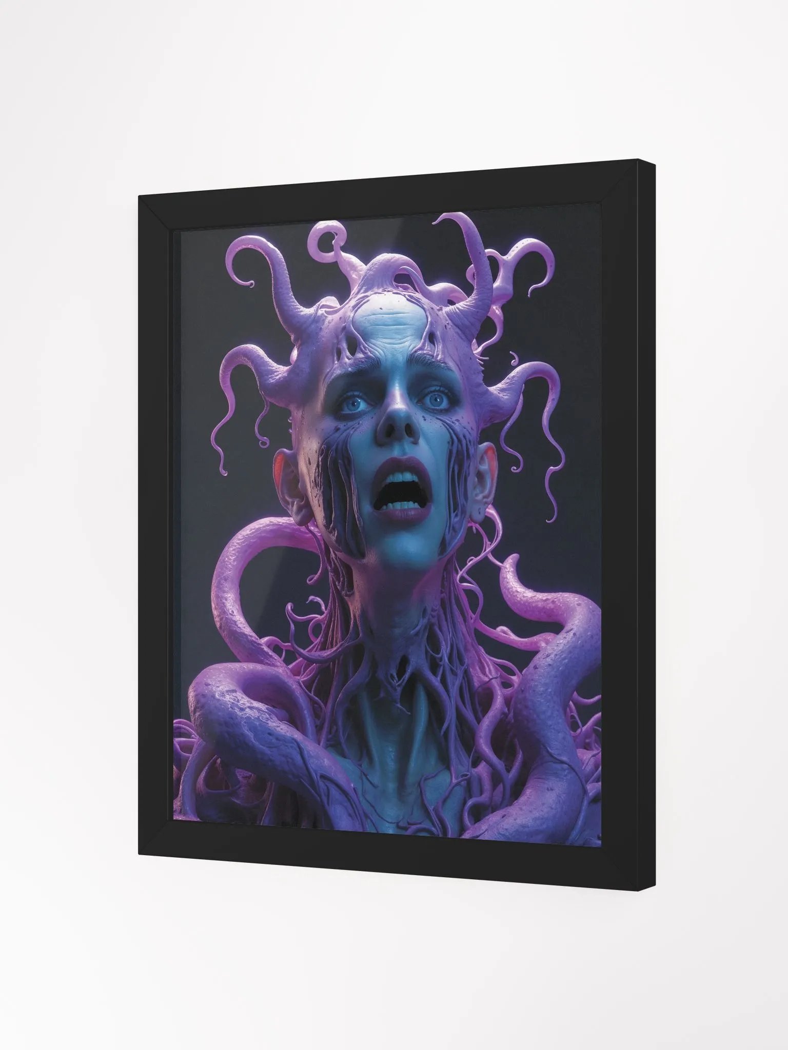 Tentacle Invasion Framed Print product image (11)