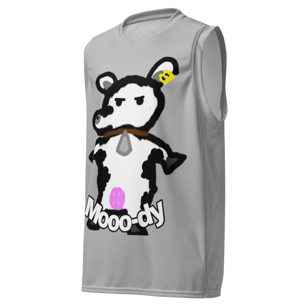Mooo-dy Basketball Jersey product image (1)