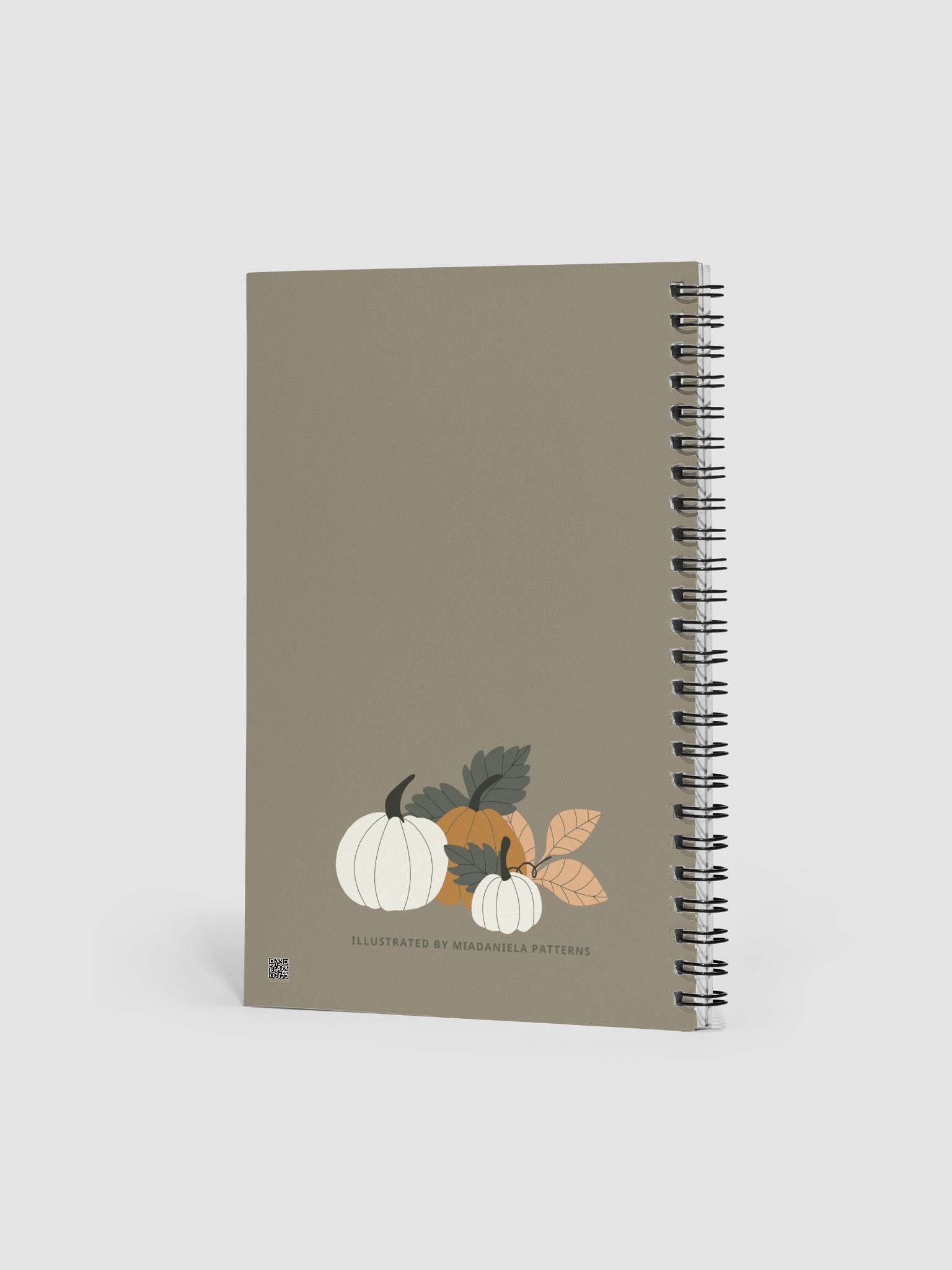 Hello November Spiral Notebook product image (3)