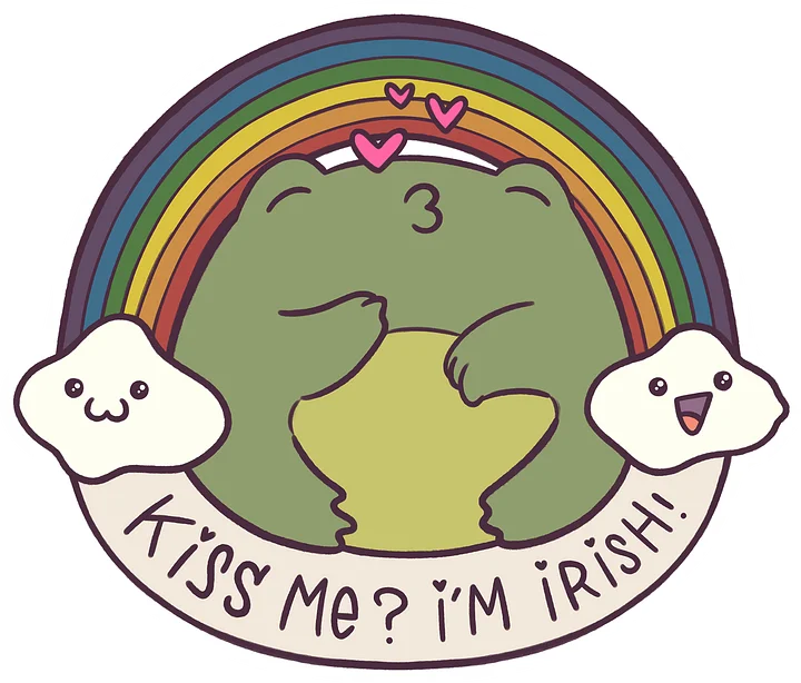 sticker : irish froge product image (1)