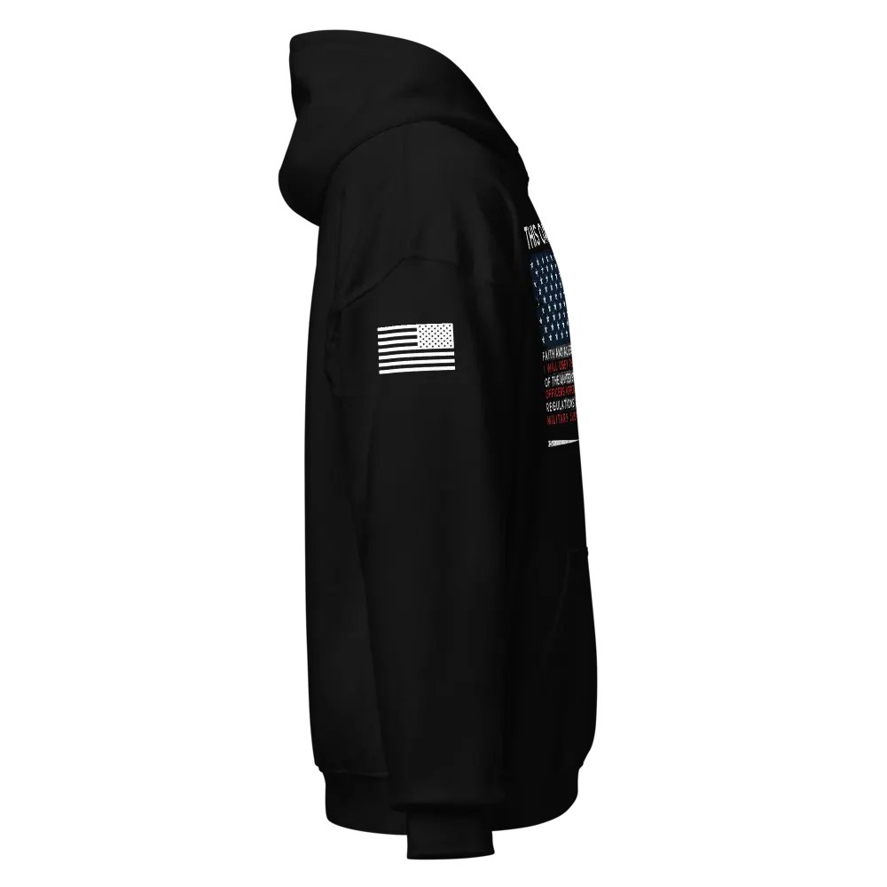Veteran Oath Hoodie product image (3)