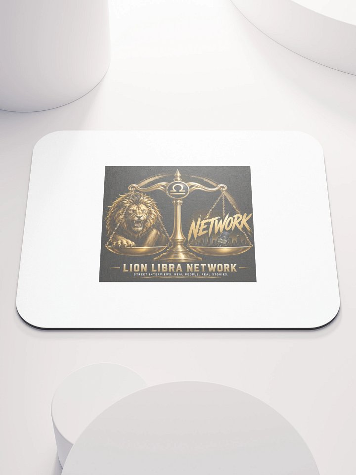 Lion Libra Network Mouse Pad product image (1)