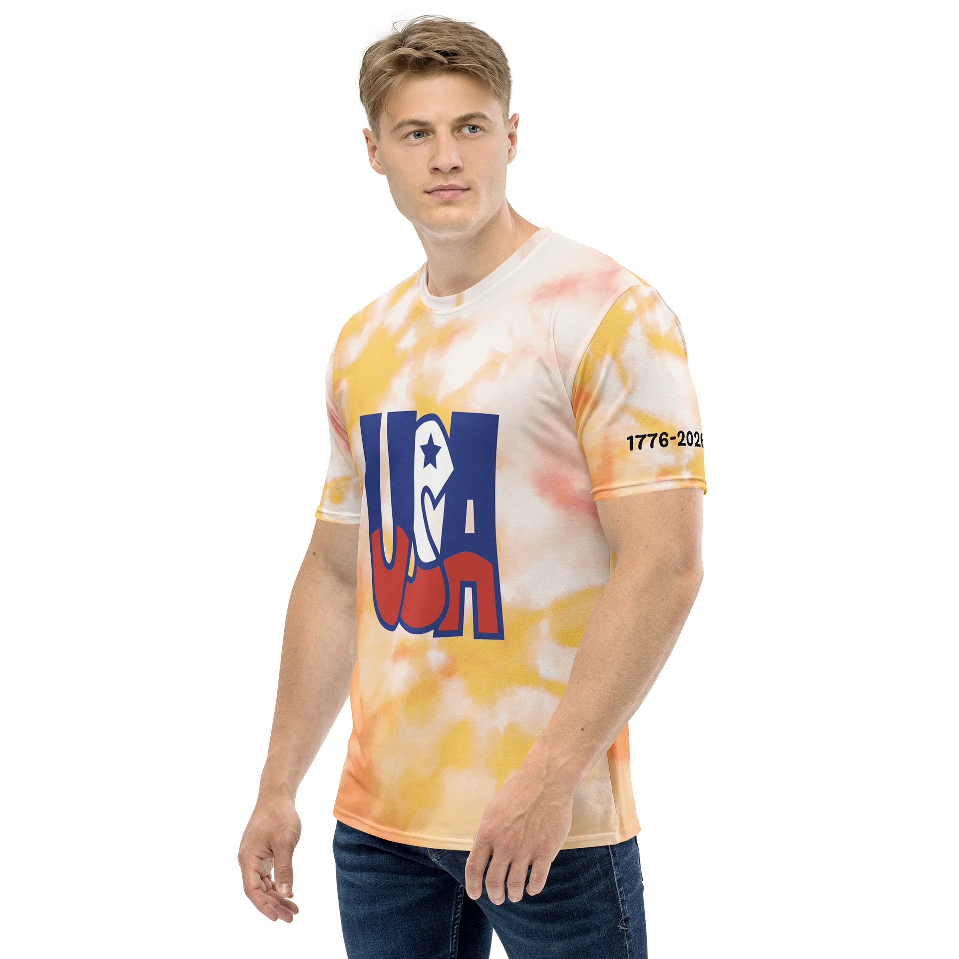 "U.S." Patriotic Pride Tee (Front & Shoulders) product image (2)