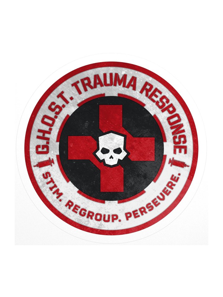 G.H.O.S.T. Trauma Logo Sticker product image (1)