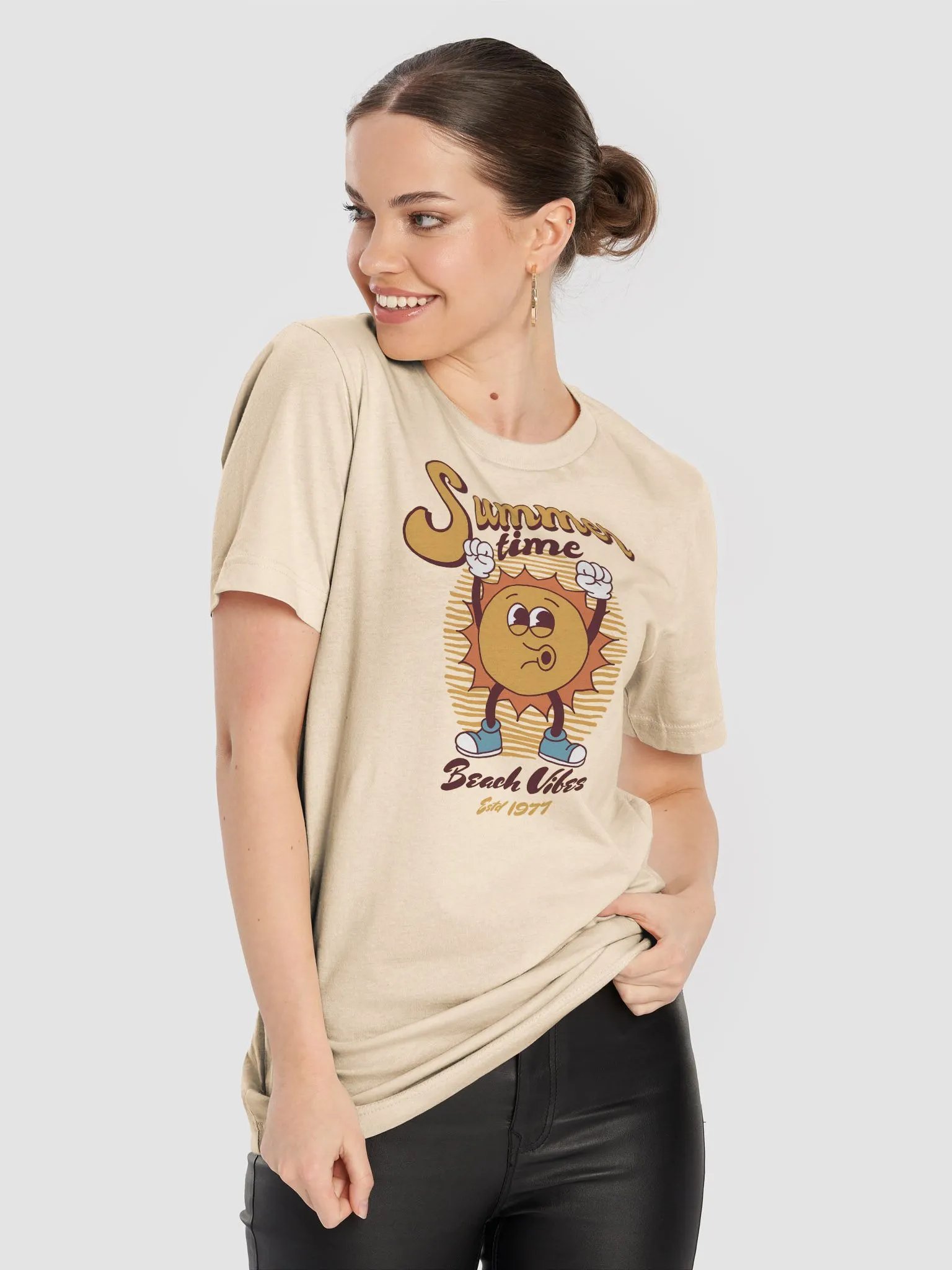Summer Time Vibes Premium T-shirt product image (28)
