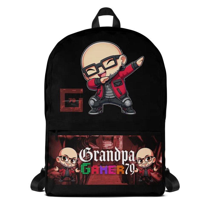 Grandpa Gamer Backpack product image (1)