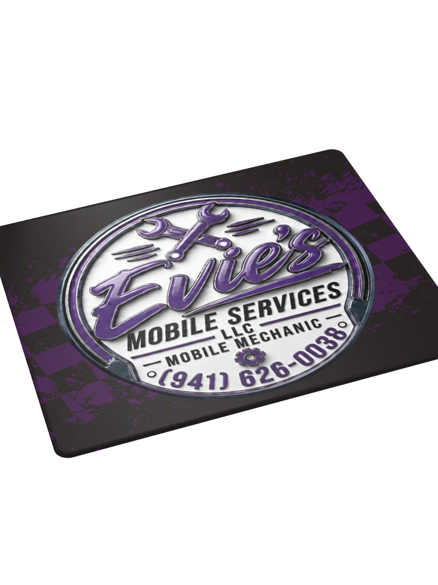 Evies Mobile Mechanic Logo Gaming Mouse Pad product image (3)