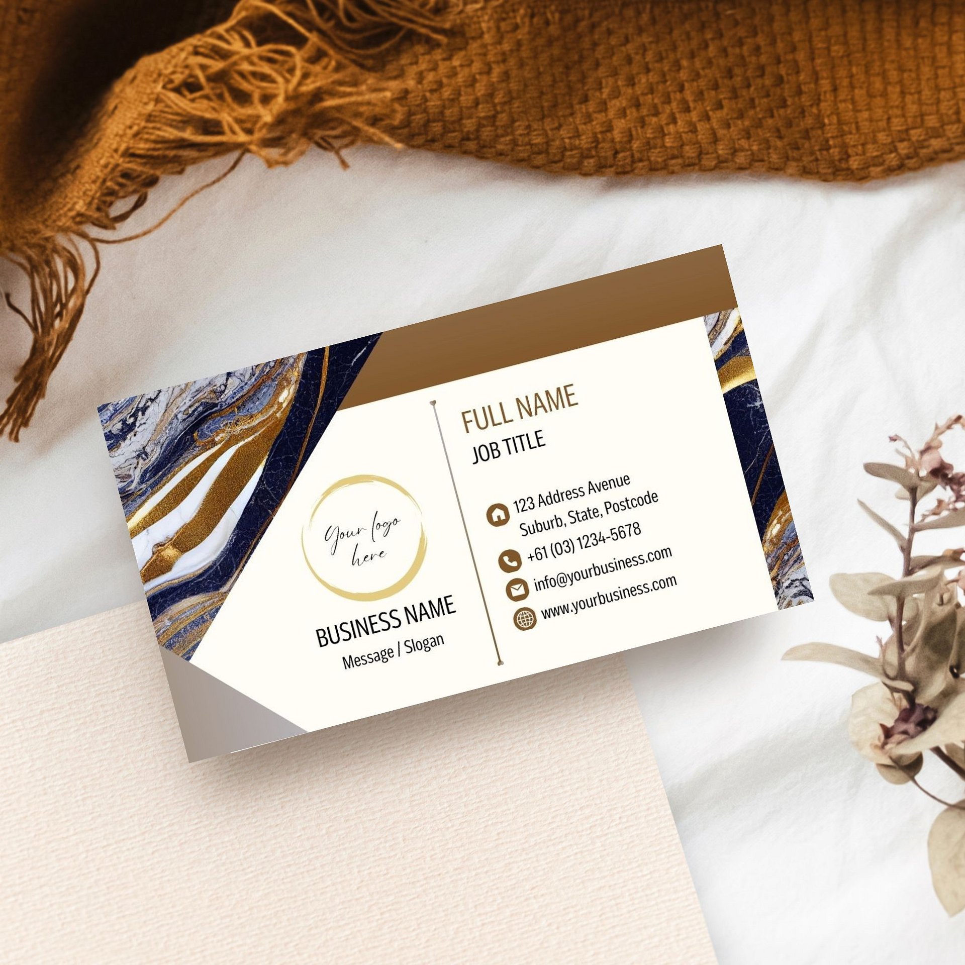 Aurelia - Business Card Template product image (3)
