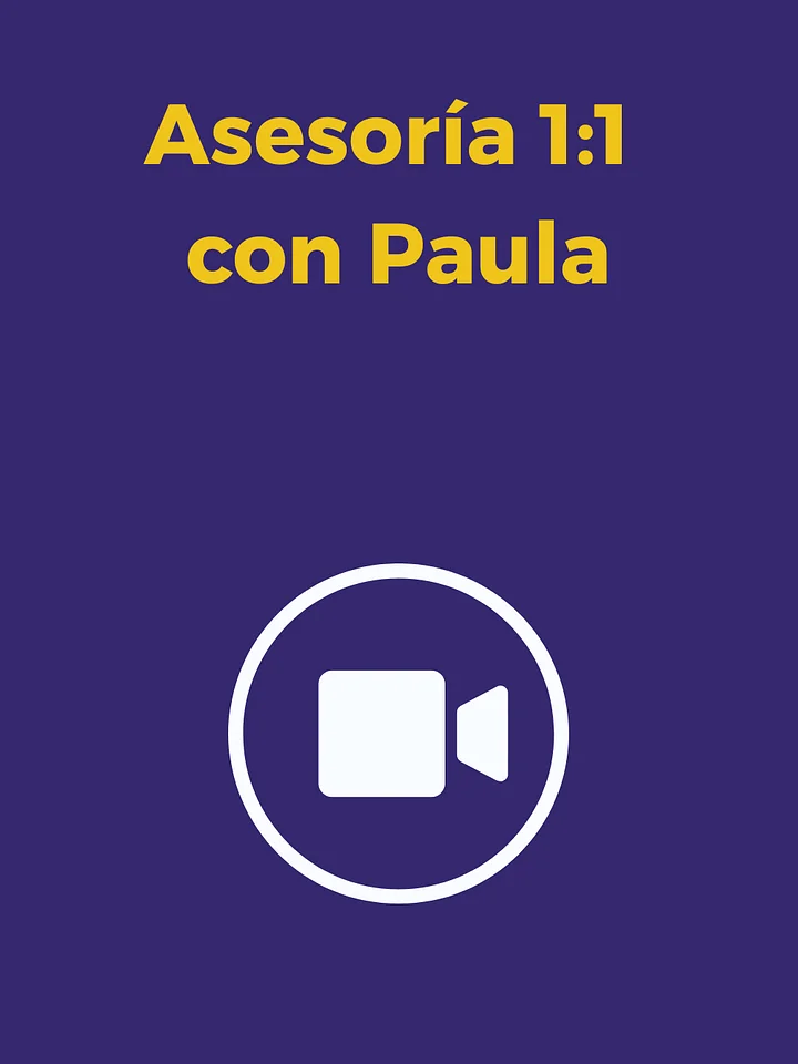 Asesoría 1:1 product image (1)
