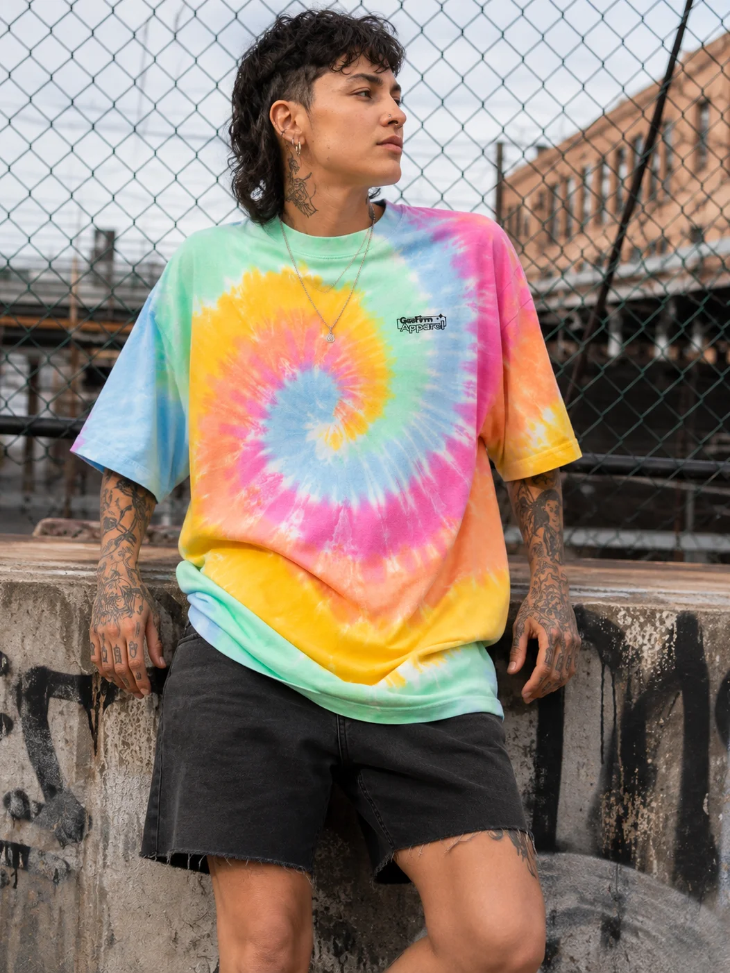 Oversized Tie-Dye T-Shirt | Gender Free product image (2)