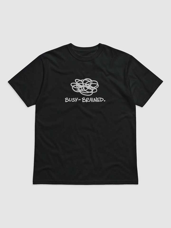BUSY-BRAINED cotton tee product image (2)