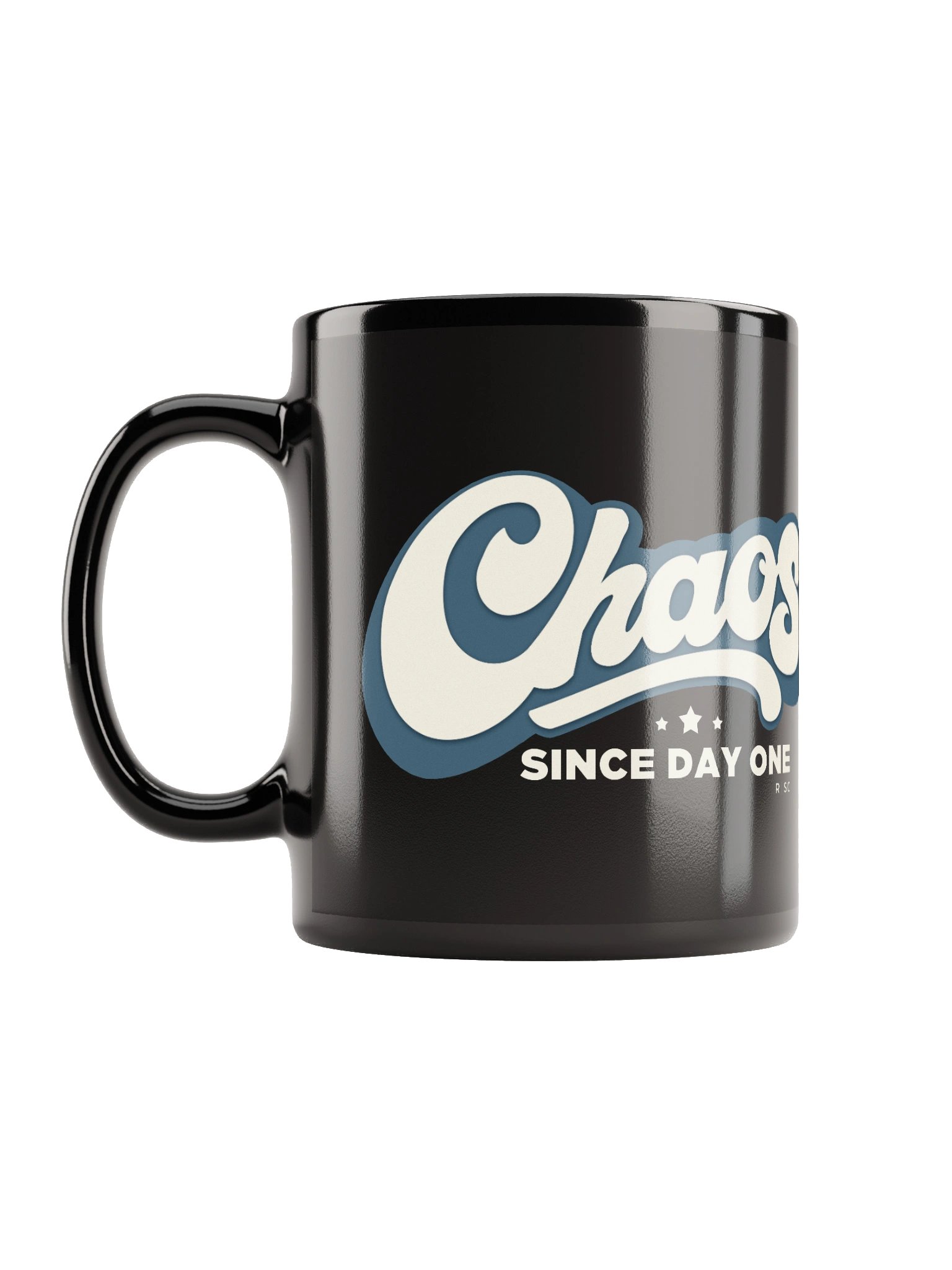 Chaos Since Day One Black Mug product image (2)