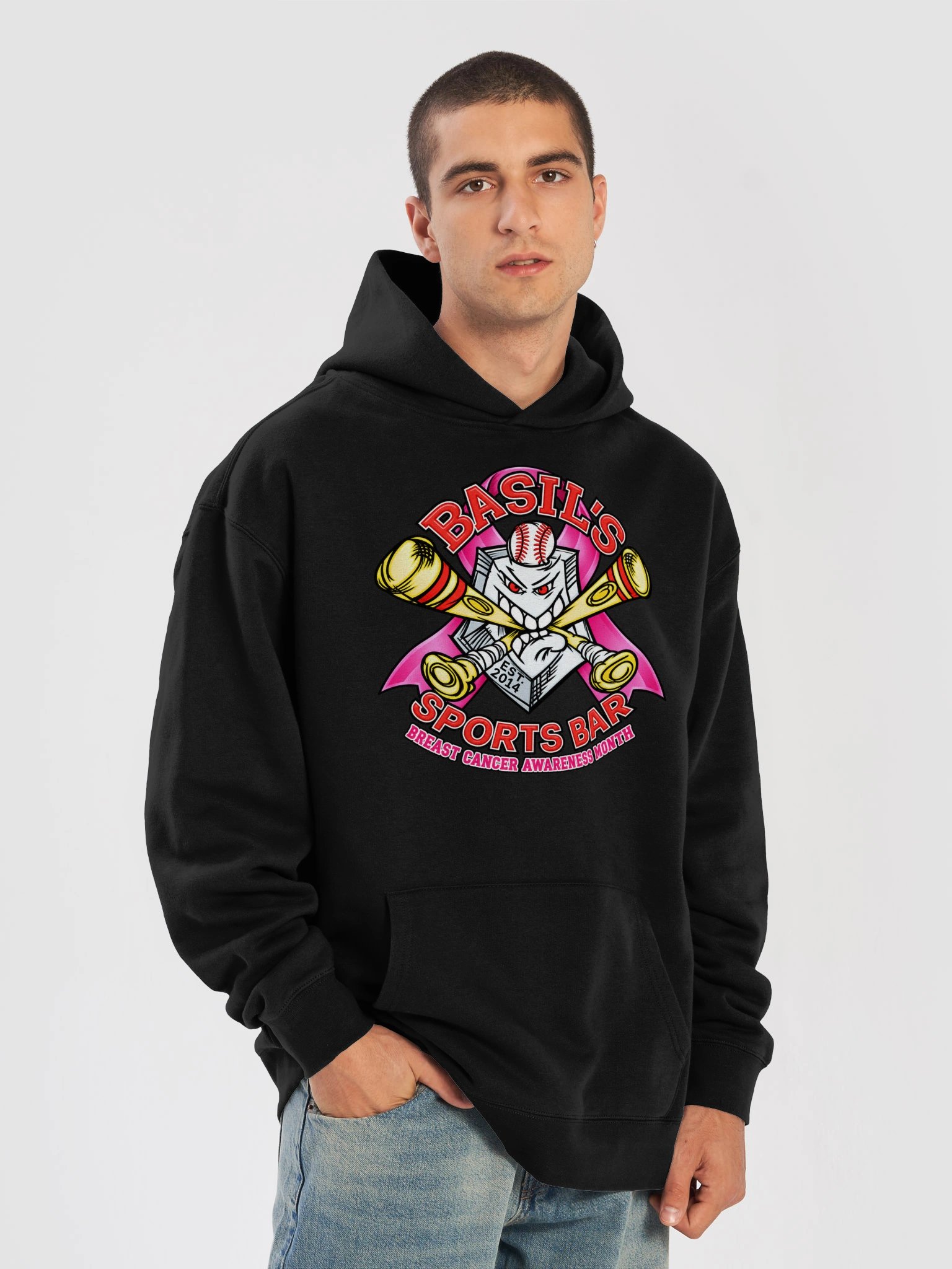 Basil’s Breast Cancer Awareness Hoodie product image (7)