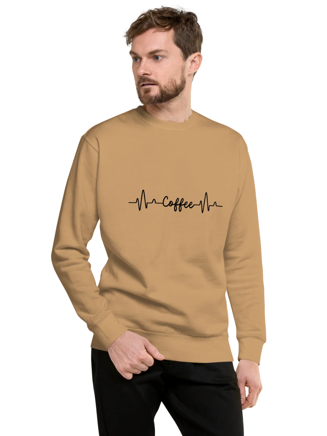 COFFEE HEARTBEAT — Signature Sweatshirt product image (1)