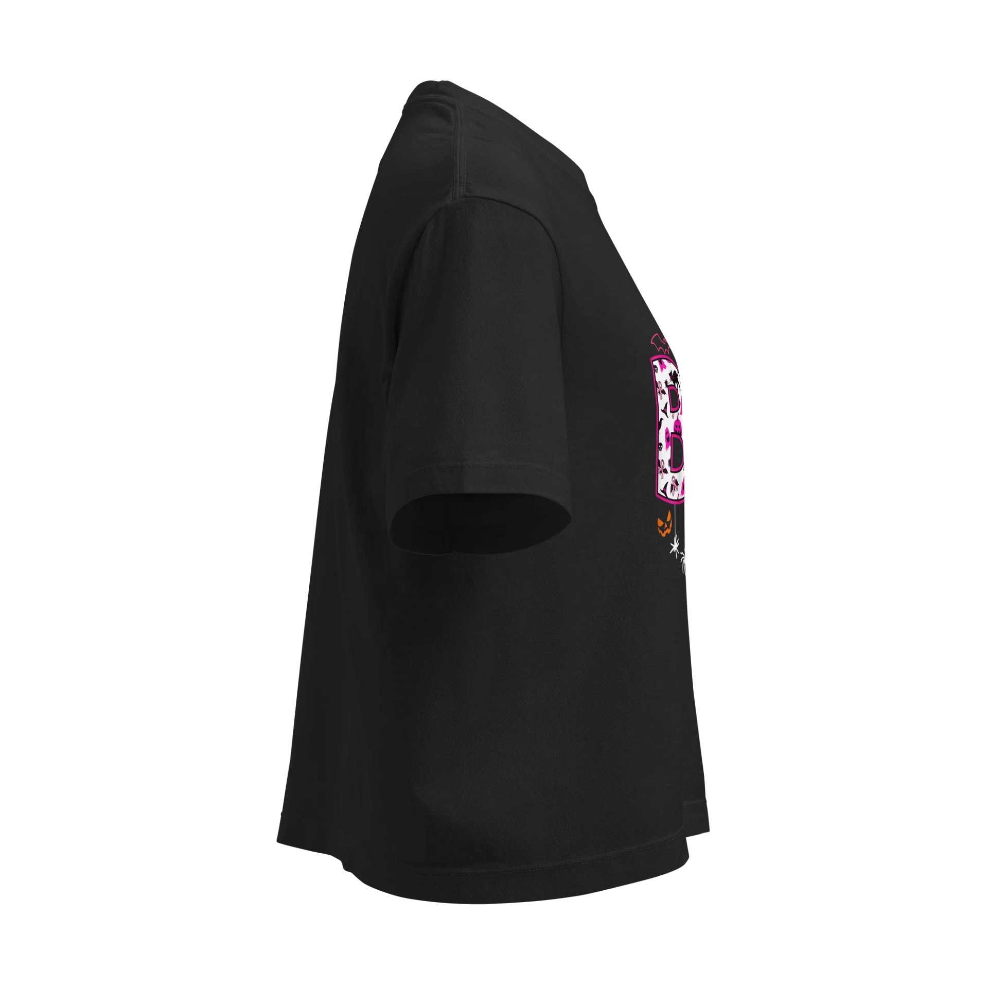 Pink Boo Boxy - Breast cancer awareness month 2025 HalloweenHeavyweight Boxy T-Shirt product image (4)