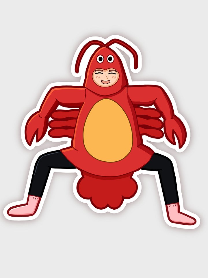 lobster leek sticker product image (1)
