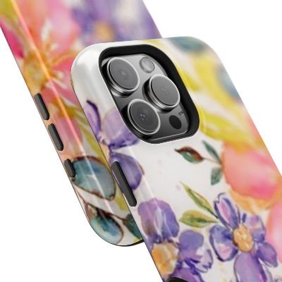 Magnetic Phone Case - Dancing Blooms product image (3)