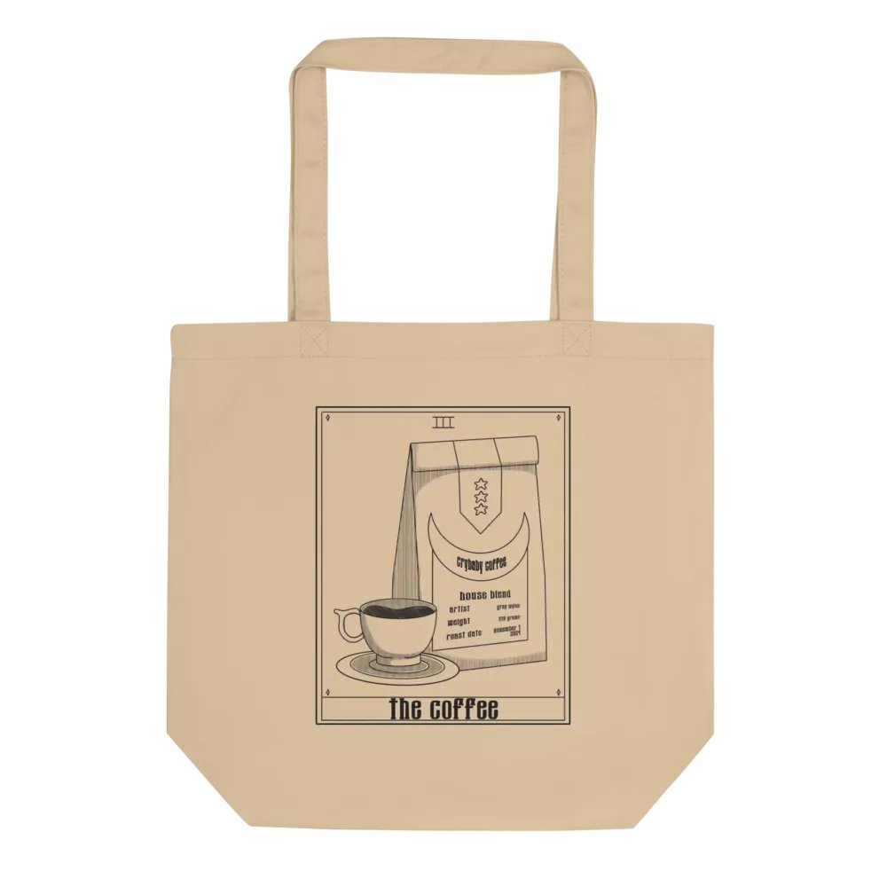The Coffee Tarot Card Tote Bag product image (1)