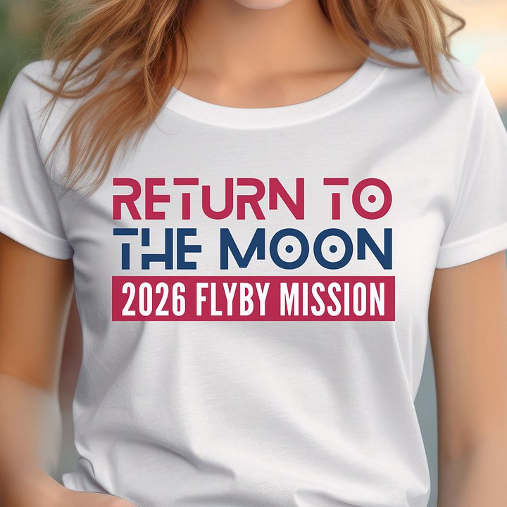 Mission to the Moon T-Shirt April 1 2026, USA Astronaut Graphic Tee, Space Lover Shirt Unisex product image (2)