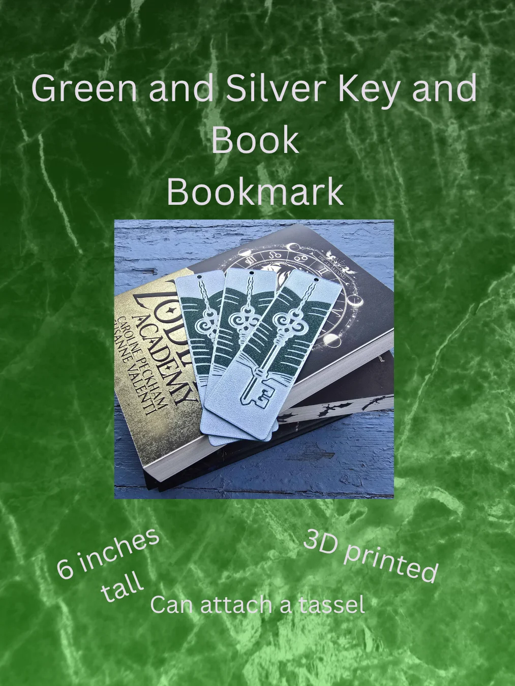 Key and Book bookmark product image (5)