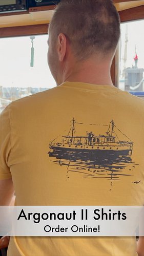Argonaut II tee shirts just in, link in bio. Support this winter’s upcoming restoration. #woodenboat #classicboat #restoratio...