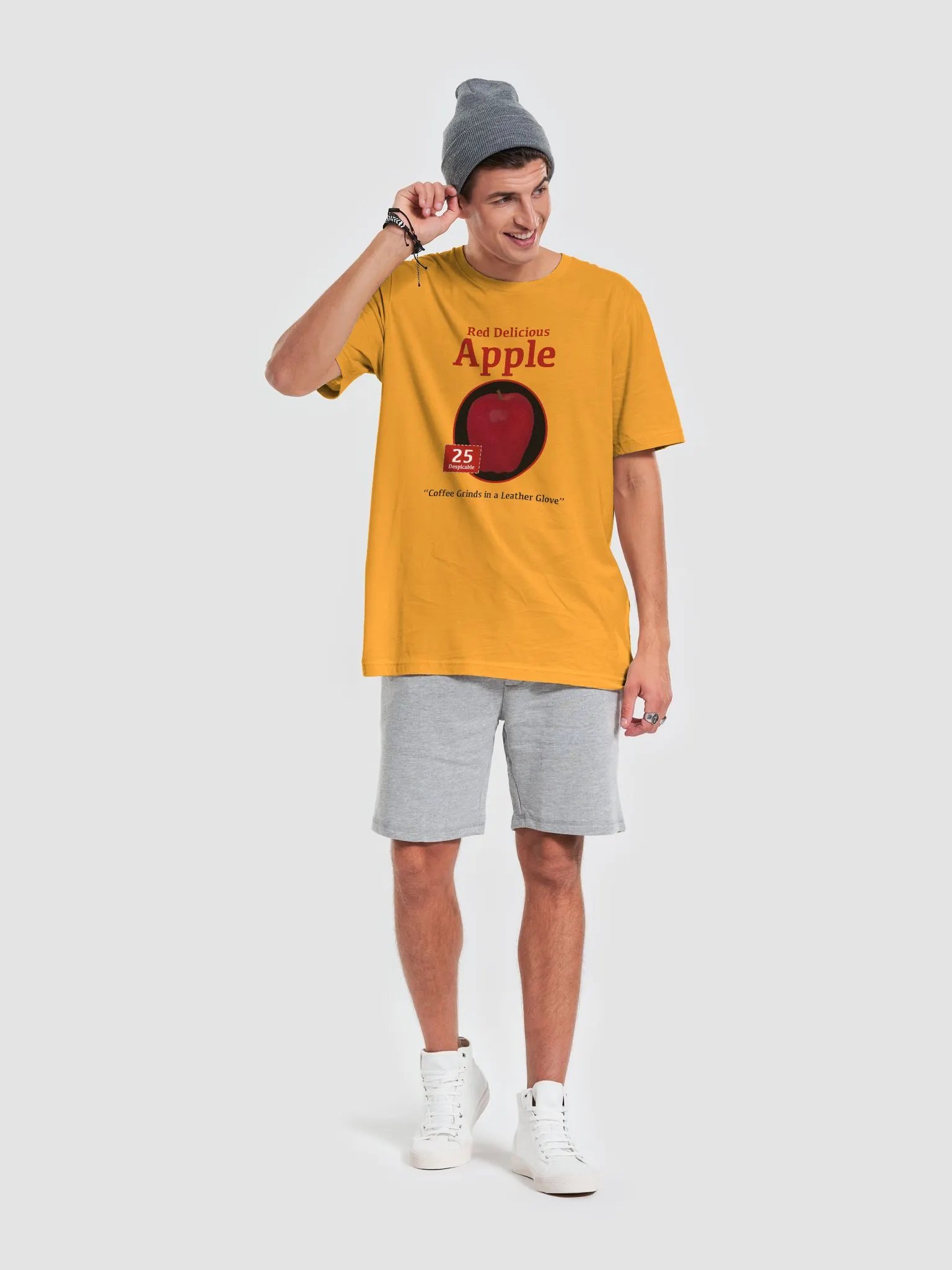 APPLE RANKINGS: Red Delicious Apple T-Shirt (Slim Fit) product image (6)
