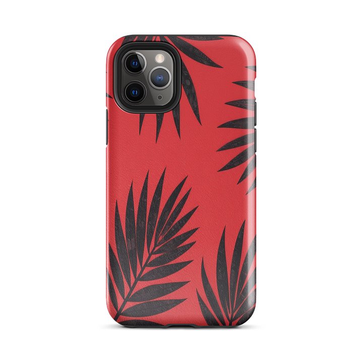 Red botanical set limited Tough case product image (2)