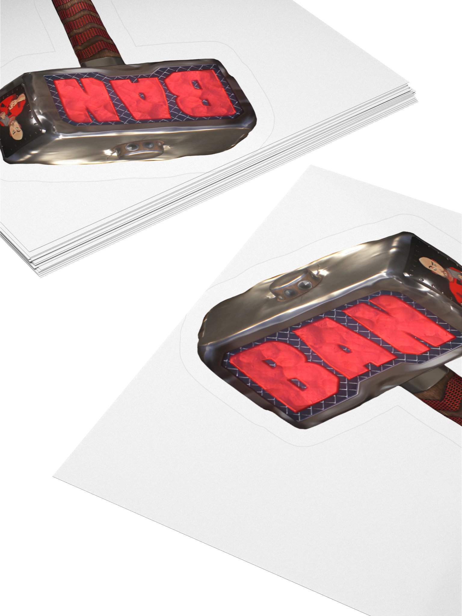 Ban Hammer Sticker product image (4)