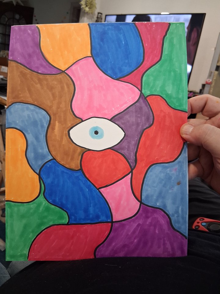 Kaleidoscope Original Drawing product image (1)