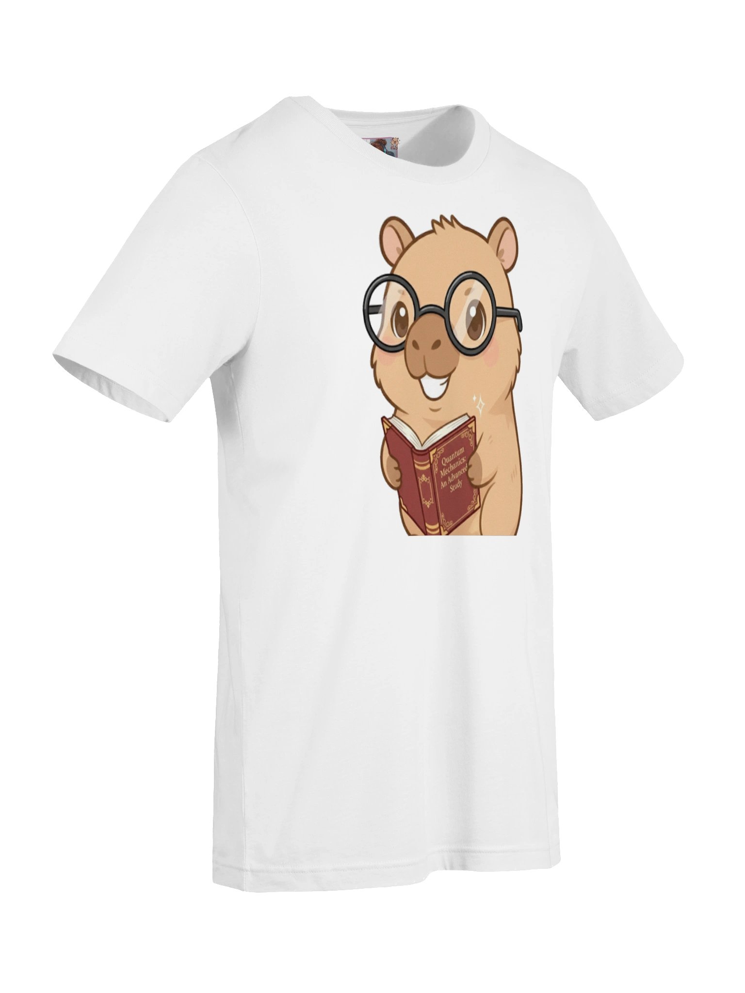 Reading Capy T-Shirt product image (7)