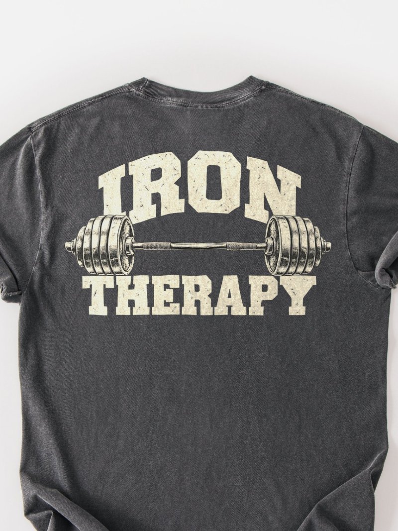Iron Therapy Oversized Gym Tee | Gym Shirt for Men product image (2)