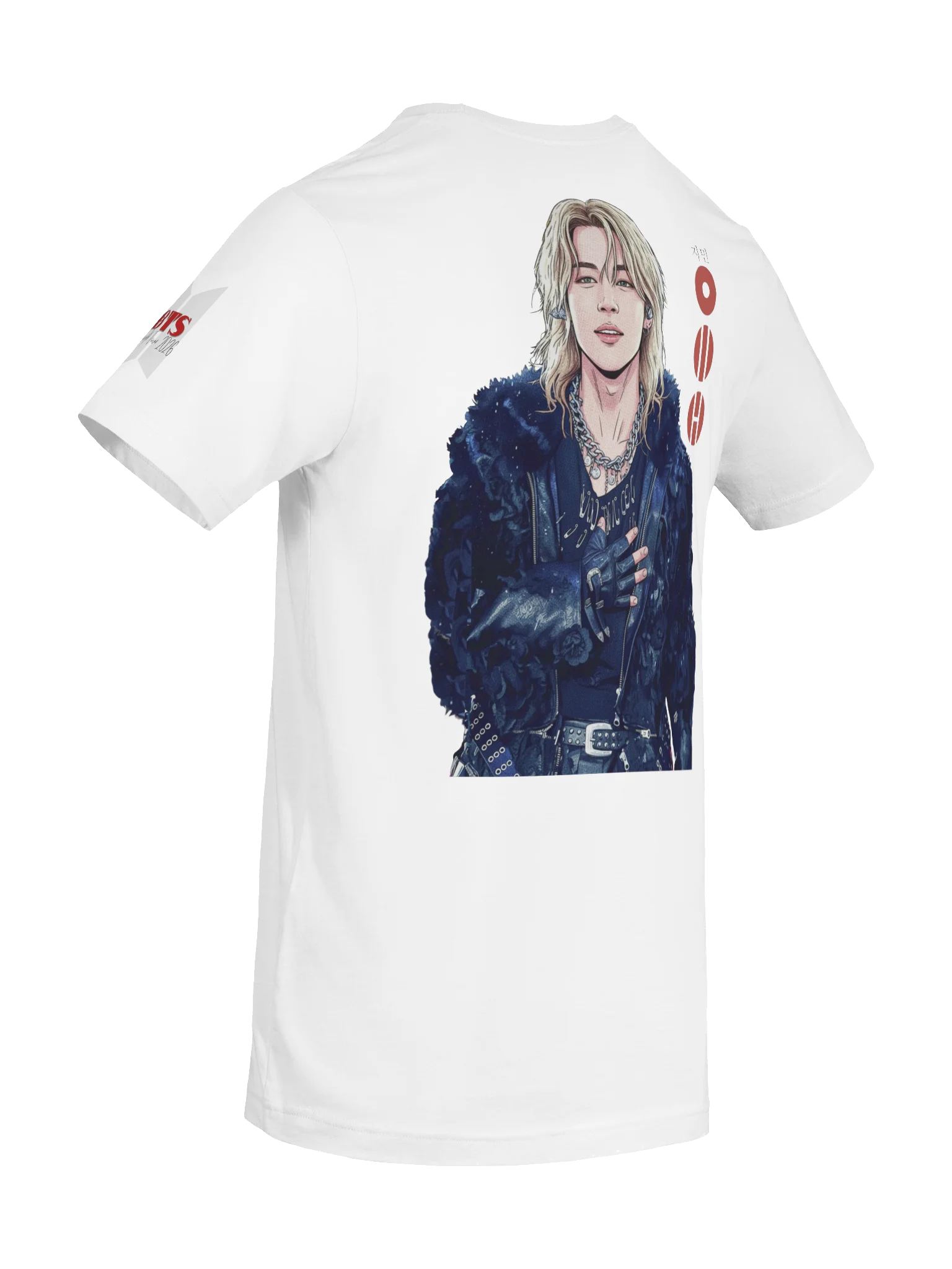 Jimin Dragon Prince Tee (Red) product image (11)