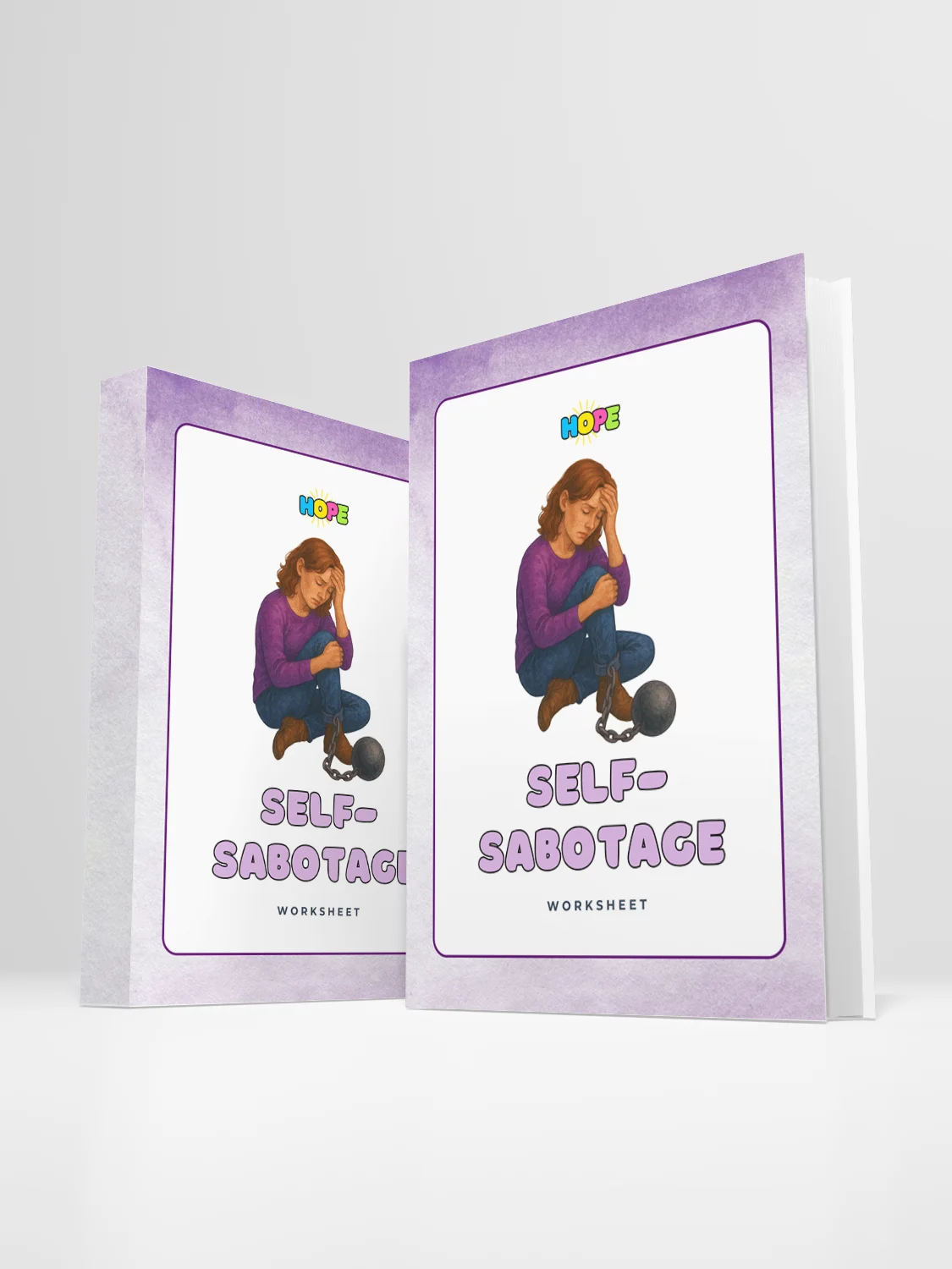 Stopping Self-Sabotage: A Guided Worksheet to Recognize and Shift Harmful Patterns product image (1)