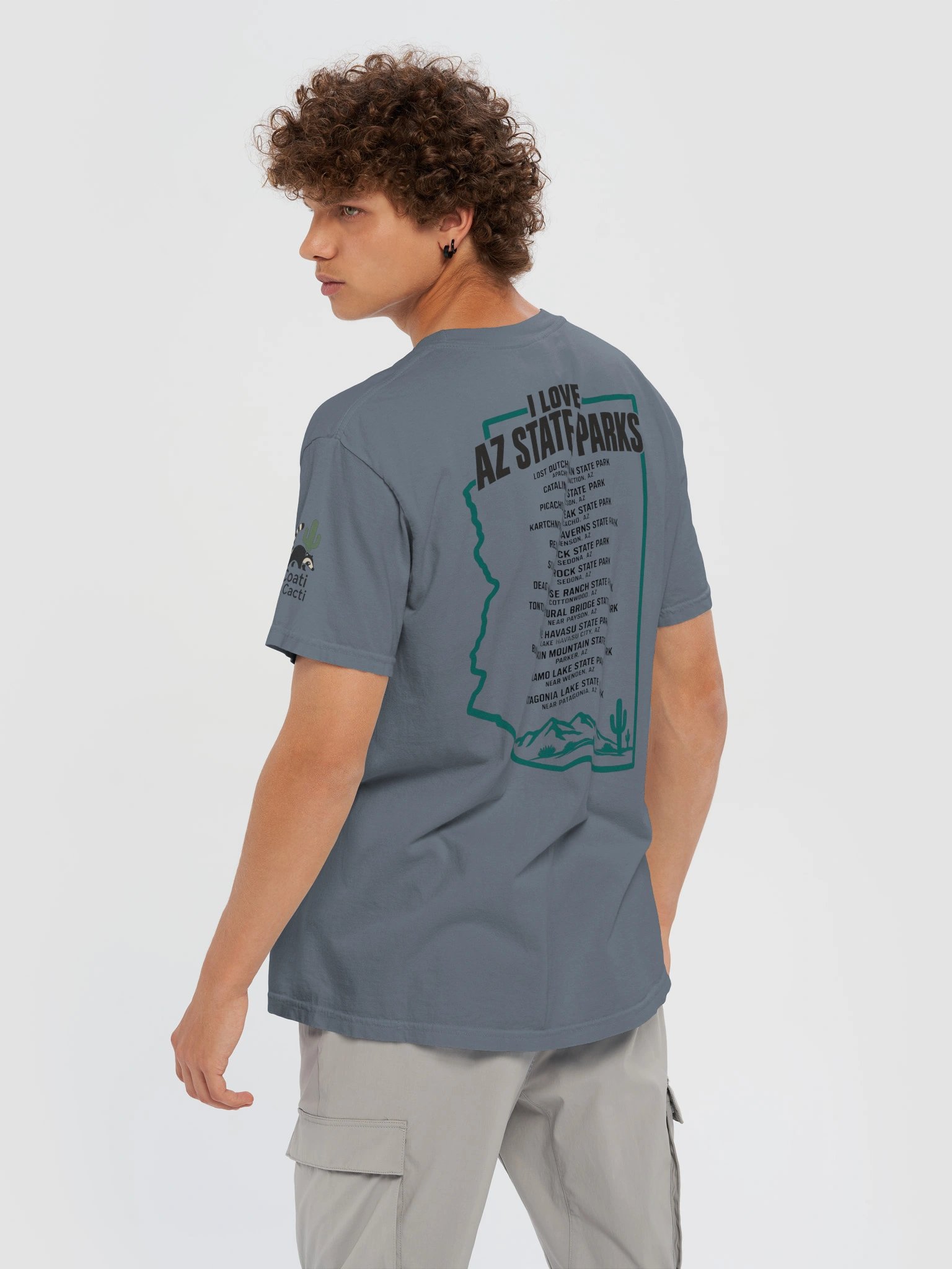 I Love AZ State Parks - Comfort Colors Heavyweight T-shirt. product image (76)