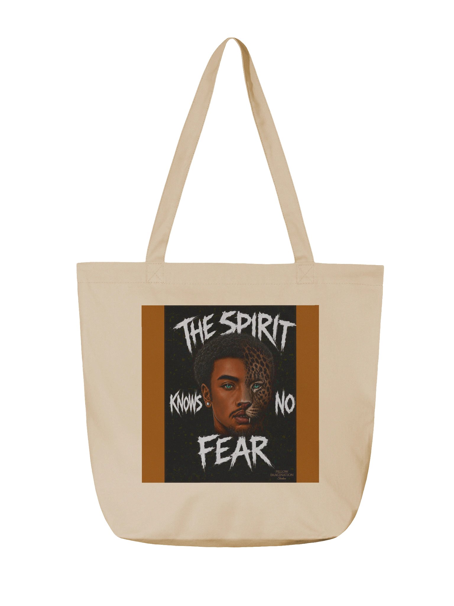 The Spirit Knows No Fear — Organic Cotton Tote product image (2)