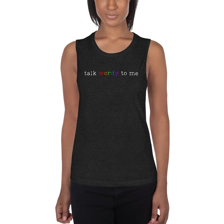 [talk wordy] tank - pride edition product image (2)