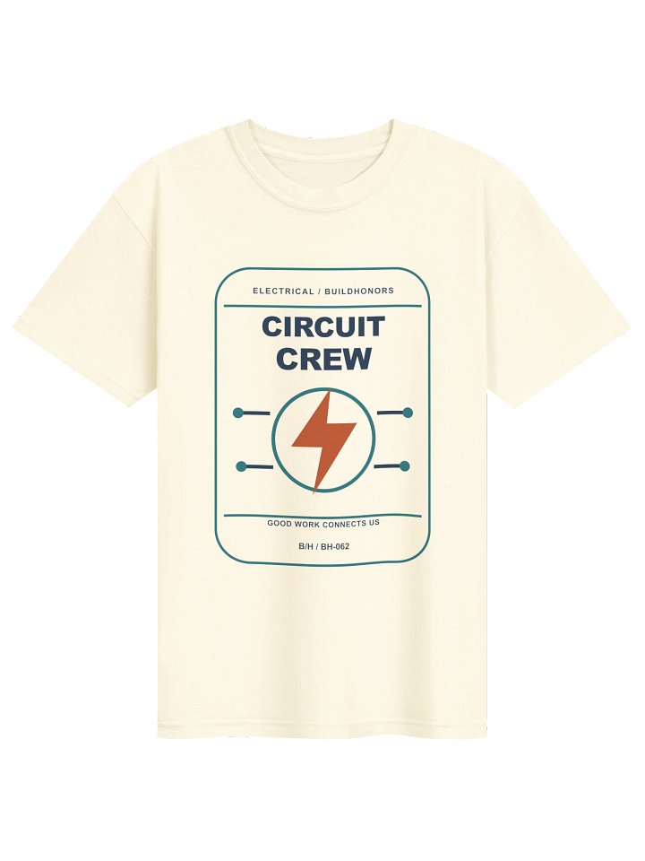 Circuit Crew supplier garment mockup