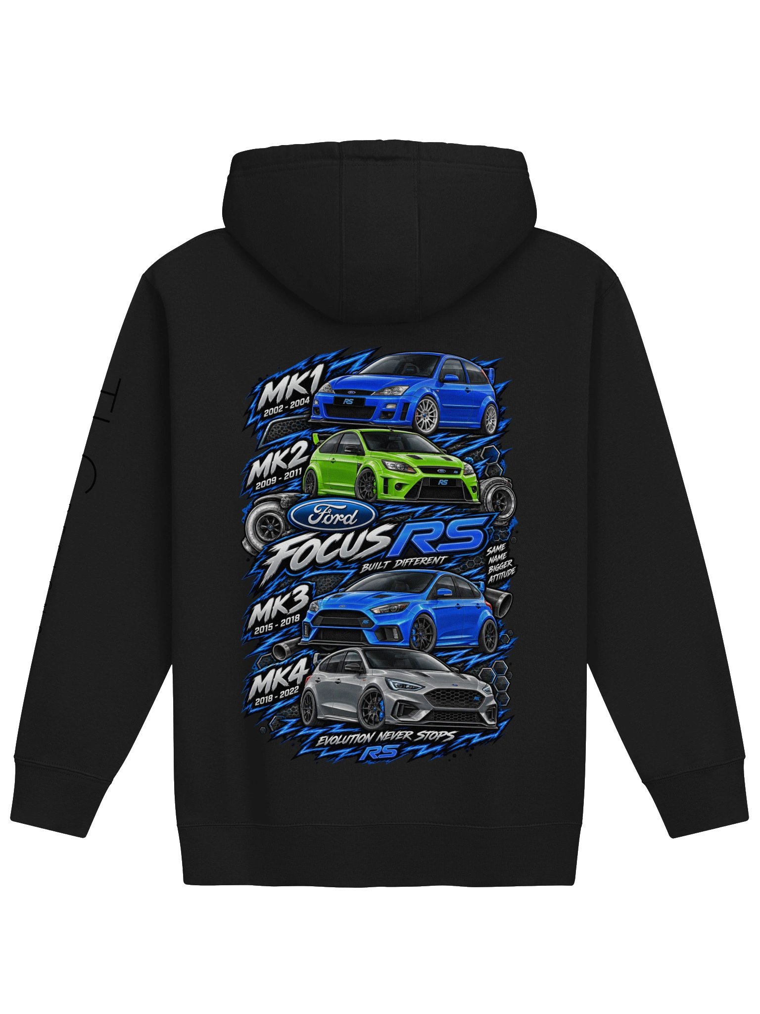 Ford Focus RS Evolution Hoodie product image (4)