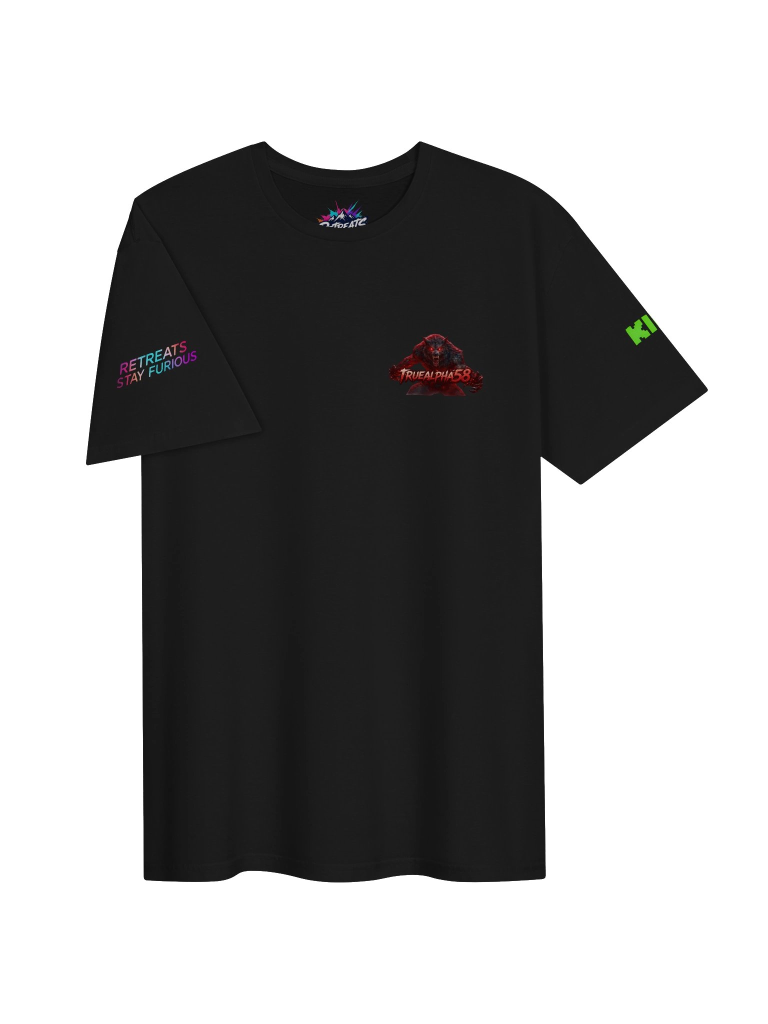 True Alpha Wolf Graphic Tee product image (43)