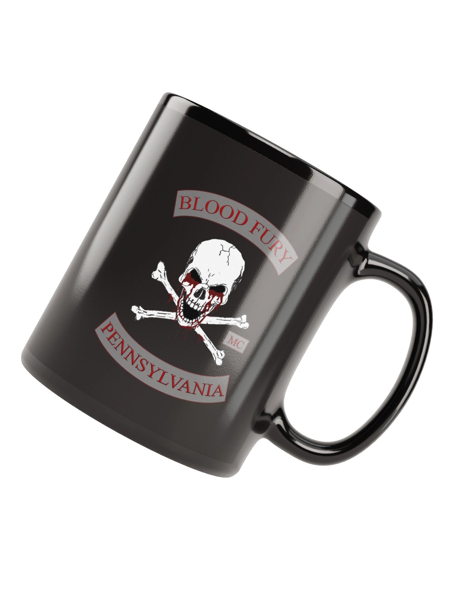 Blood Fury MC Logo Black 11 oz Mug product image (3)