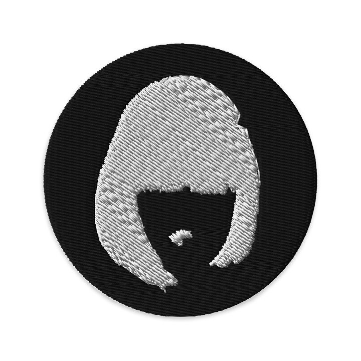 ALESSA GILLESPIE - Face Logo Patch (Black) product image (1)