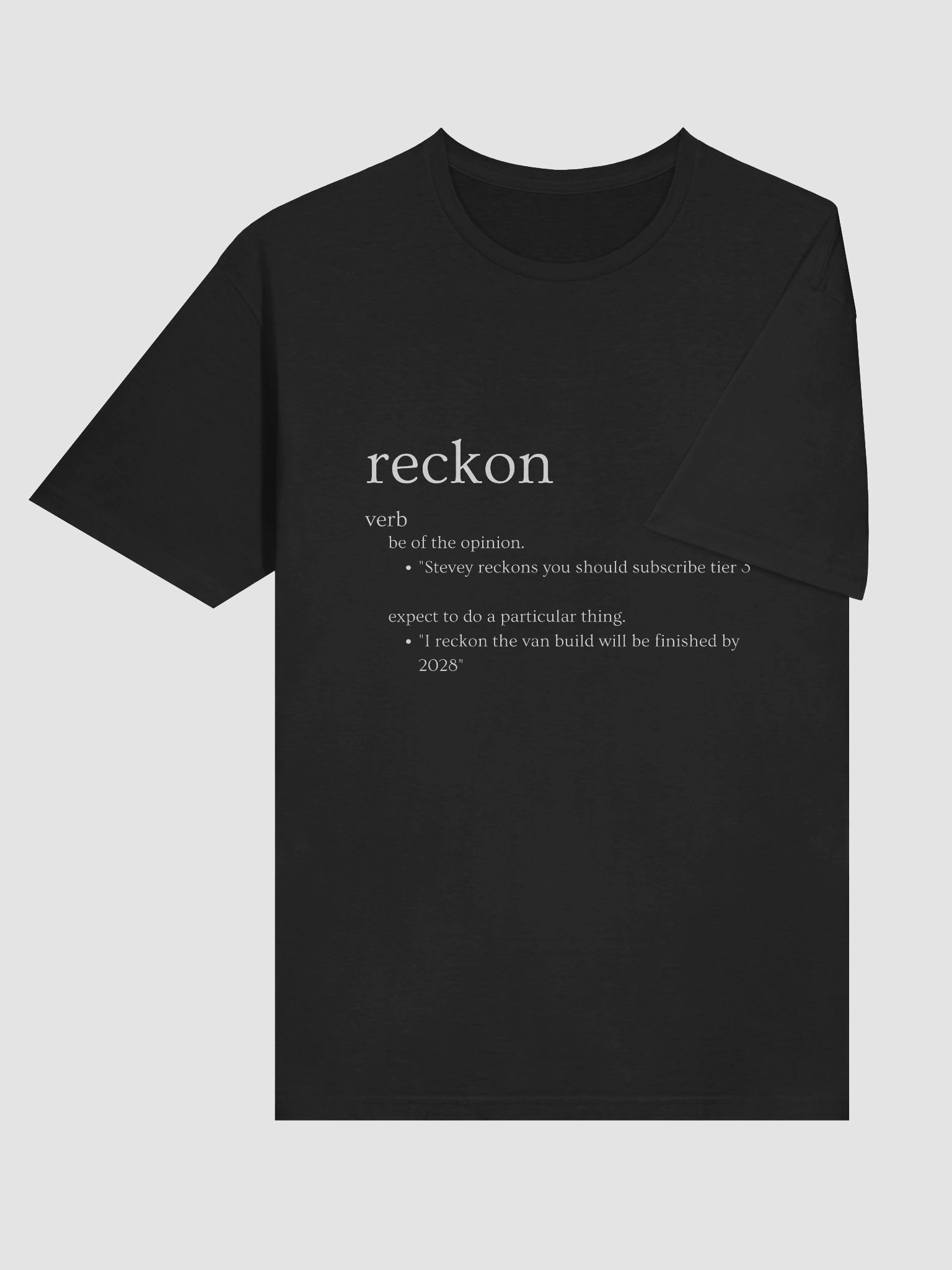 'Reckon' Meme T-shirt product image (6)