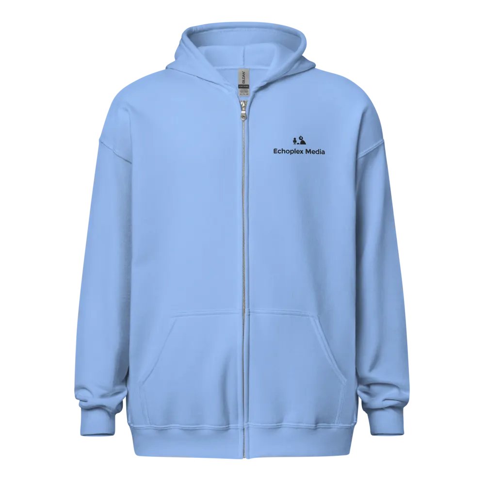 Echoplex Logo Zipper Hoodie - Light Colors product image (2)