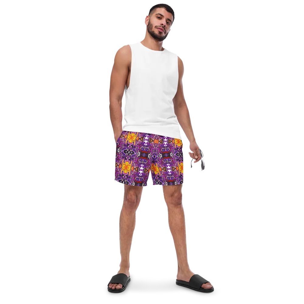 African Inspired Symmetry Design Swim Trunks product image (6)