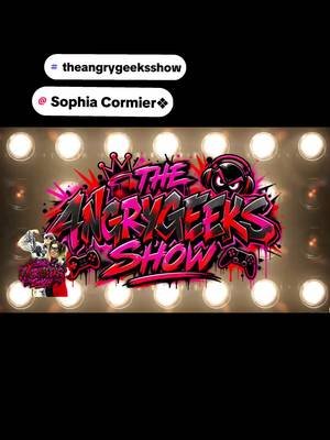 feel the madness embrace the chaos  @Sophia Cormier❖ @theangrygeeks #podcast #coloradospringscomiccon #lewisandsophia 