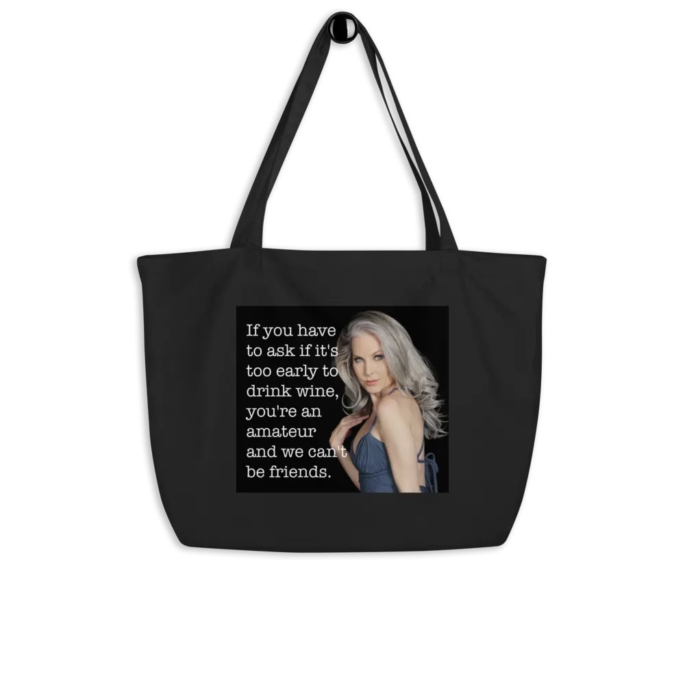 Wine Lover's Organic Tote product image (4)
