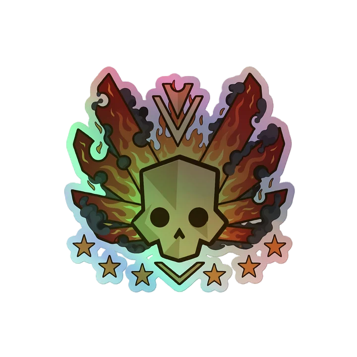 Holographic Pepperjack Division Logo Sticker product image (2)