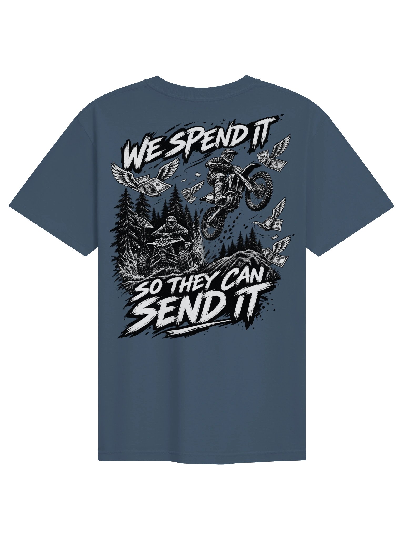 Spend it to Send it - Adult Tee product image (2)