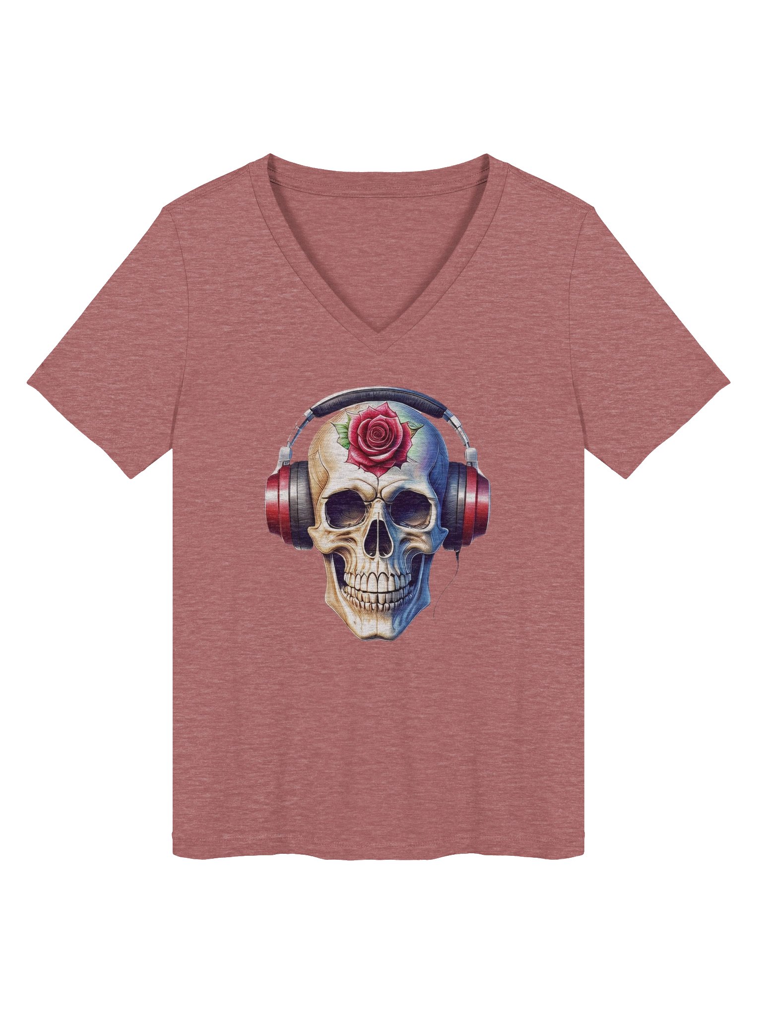 RR Women's V Tee Dbl Side w/ bar (bright colors) product image (3)