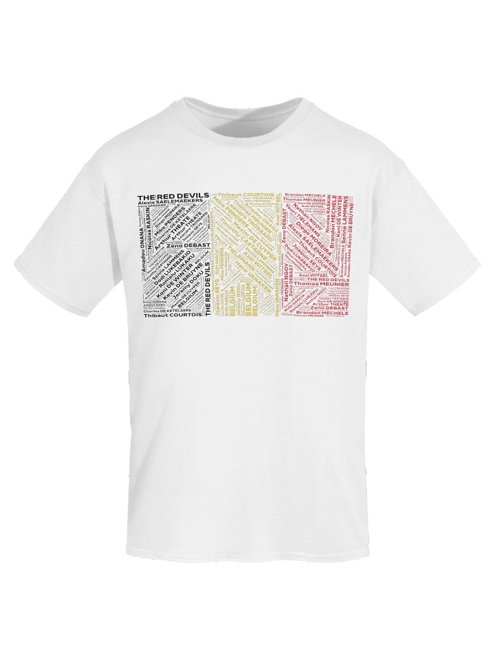 Rep the Squad Soccer T Shirt - Belgium 2026 (Unisex) product image (1)